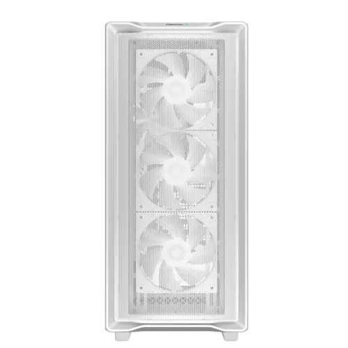 DeepCool Számítógépház - CC560 MESH WH V2 (ablakos, 4x12cm A-RGB ventilátor, ATX, 2xUSB3.0, fehér)