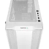 DeepCool Számítógépház - CC560 WHITE V2 (fehér, ablakos, 4x12cm LED venti, ATX, 1xUSB3.0, 1xUSB2.0, fehér)