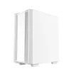 DeepCool Számítógépház - CC560 WHITE V2 (fehér, ablakos, 4x12cm LED venti, ATX, 1xUSB3.0, 1xUSB2.0, fehér)