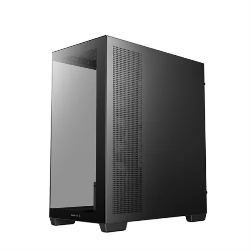 DeepCool Számítógépház - CG580 4F V2 (fekete, ablakos, 4x12cm A-RGB, BTF, ATX, 2xUSB3.0, 1xUSB2.0)