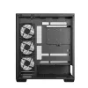 DeepCool Számítógépház - CG580 4F (fekete, ablakos, 4x12cm A-RGB, BTF, ATX, 2xUSB3.0, 1xUSB2.0)