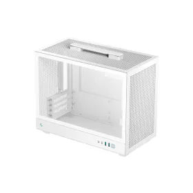   DeepCool Számítógépház - CH160 PLUS WH (fekete, mATX, 2xUSB3.0, Type-C, fehér)
