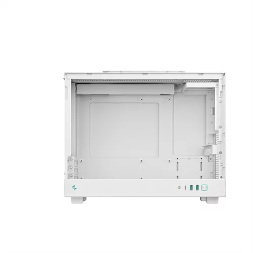 DeepCool Számítógépház - CH160 PLUS WH (fekete, mATX, 2xUSB3.0, Type-C, fehér)