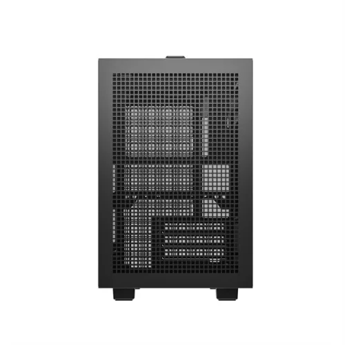 DeepCool Számítógépház - CH160 PLUS (fekete, mATX, 2xUSB3.0, Type-C, fekete)