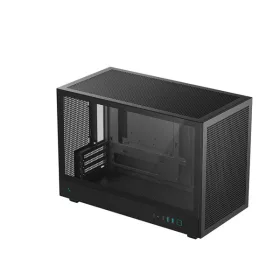   DeepCool Számítógépház - CH260 (fekete, Mini-ITX/Micro ATX (BTF), 2xUSB3.0, Type-C, fekete)