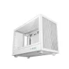 DeepCool Számítógépház - CH260 WH (fekete, Mini-ITX/Micro ATX (BTF), 2xUSB3.0, Type-C, fehér)
