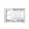 DeepCool Számítógépház - CH260 WH (fekete, Mini-ITX/Micro ATX (BTF), 2xUSB3.0, Type-C, fehér)