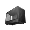 DeepCool Számítógépház - CH260 (fekete, Mini-ITX/Micro ATX (BTF), 2xUSB3.0, Type-C, fekete)
