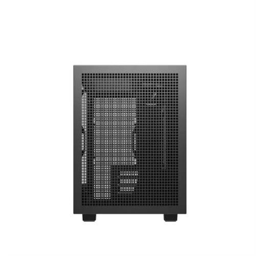 DeepCool Számítógépház - CH260 (fekete, Mini-ITX/Micro ATX (BTF), 2xUSB3.0, Type-C, fekete)
