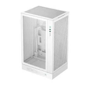  DeepCool Számítógépház - CH270 DIGITAL WH (fekete, Mini-ITX/Micro-ATX (BTF), 2xUSB3.0, Type-C, fehér)