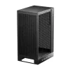 DeepCool Számítógépház - CH270 DIGITAL (fekete, Mini-ITX/Micro-ATX (BTF), 2xUSB3.0, Type-C, fekete)