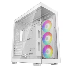   DeepCool Számítógépház - CH780 WH (fehér, ablakos, 3x140mm A-RGB ventilllátor, E-ATX, 4xUSB3.0)