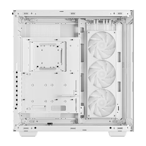 DeepCool Számítógépház - CH780 WH (fehér, ablakos, 3x140mm A-RGB ventilllátor, E-ATX, 4xUSB3.0)