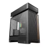 DeepCool Számítógépház - CL6600 (fekete, 1x360cm, 2x120mm A-RGB, ATX, 2xUSB3.0, 1xUSB-C)