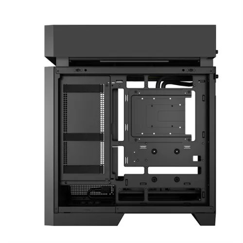 DeepCool Számítógépház - CL6600 (fekete, 1x360cm, 2x120mm A-RGB, ATX, 2xUSB3.0, 1xUSB-C)