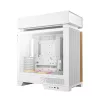DeepCool Számítógépház - CL660 WH (fehér, 2x120mm A-RGB, ATX, 2xUSB3.0, 1xUSB-C)
