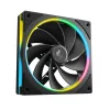 DeepCool Számítógépház - CL660 (fekete, 2x120mm A-RGB, ATX, 2xUSB3.0, 1xUSB-C)