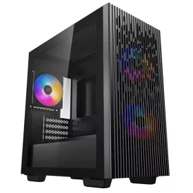   DeepCool Számítógépház - MATREXX 40 3FS (ablakos, 3x LED ventiilátor, mATX, 1xUSB3.0, 1xUSB2.0)