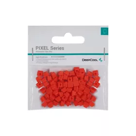  DeepCool Számítógépház Kiegészítő - PIXEL RD (100db, piros, szilikon)