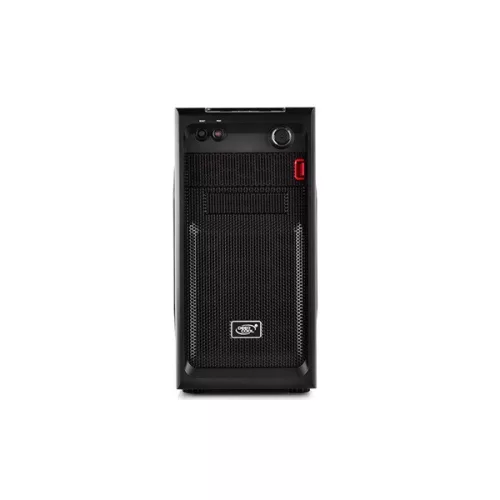 DeepCool Számítógépház - SMARTER (fekete, fekete belső, mATX, 1xUSB3.0, 1xUSB2.0)