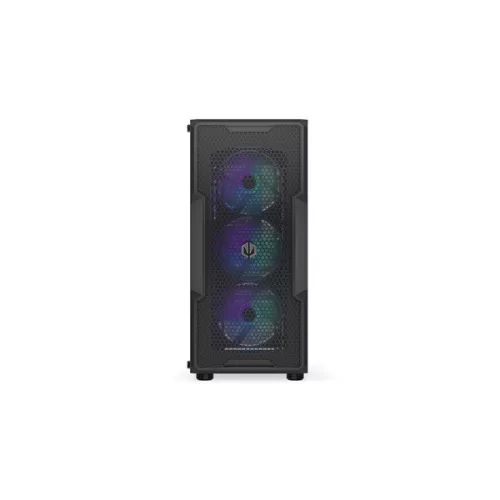 Endorfy Számítógépház - Regnum 400 ARGB (ATX /micro ATX/ITX, 2xUSB3.0, 4x12cm LED ventilátor, ablakos, fekete)