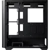 Formula Számítógépház - Air Mesh G3 Plus Black (fekete, ablakos, 6x12cm venti, mATX, 1xUSB3.0, 1xType-C)