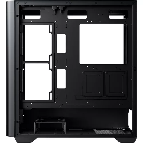 Formula Számítógépház - Air Mesh G3 Plus Black (fekete, ablakos, 6x12cm venti, mATX, 1xUSB3.0, 1xType-C)