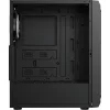Formula Számítógépház - Air Power G1 Plus Black (fekete, ablakos, 6x12cm venti, mATX, 1xUSB3.0, 1xUSB2.0, 1xType-C)