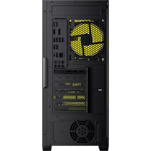 Formula Számítógépház - Air Power G3 Black (fekete, ablakos, 4x12cm venti, ATX, 1xUSB3.0, 2xUSB2.0)