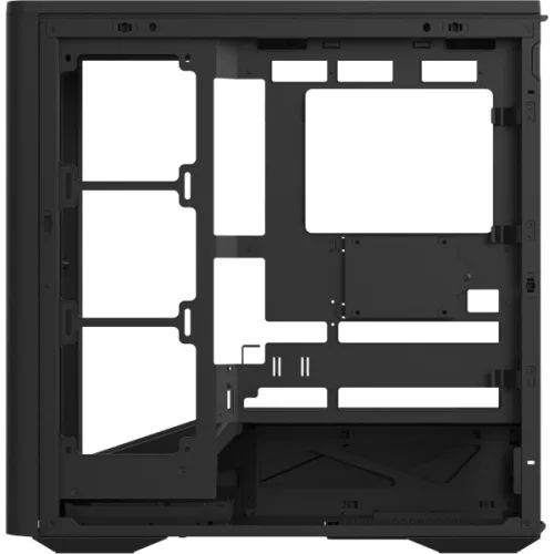 Formula Számítógépház - Air Power G9 Duo SA Black (fekete, ablakos, 4x12cm venti, EATX, 2xUSB3.0, 1xType-C)