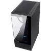 Formula Számítógépház - Crystal Z1+ Black ARGB (fekete, ablakos, ATX, 3x12 cm venti, 1xUSB3.0, 1xUSB2.0, 1xType-C)