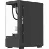 Formula Számítógépház - Crystal Z1CM Plus Black AR V2 (fekete, ablakos, mATX,3x12 cm venti,1xUSB2.0, 1xUSB3.0, 1xType-C)
