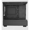 KEEP OUT Számítógépház - XC-301 GLASS (fekete, ablakos, 3x12cm ARGB venti, microATX, 1xUSB2.0, 1xUSB3.0)