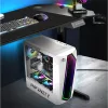 Spirit of Gamer Számítógépház - INFINITY White (fekete, ablakos, 2x12cm ventilátor, alsó táp,  ATX, 1xUSB3.0, 2xUSB2.0)