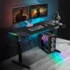 Spirit of Gamer Számítógépház - Rogue VII RGB (fekete, ablakos, 6x12cm ventilátor, alsó táp,  mATX, 1xUSB3.0, 2xUSB2.0)