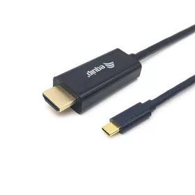   Equip Kábel - 133411 (USB-C to HDMI, apa/apa, 4K/30Hz, műanyag burkolat, 1m)