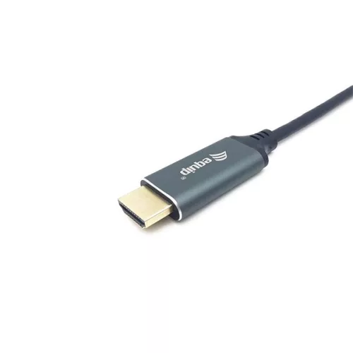 Equip Kábel - 133416 (USB-C to HDMI, apa/apa, 4K/60Hz, aluminium burkolat, 2m)