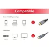 Equip Kábel - 133416 (USB-C to HDMI, apa/apa, 4K/60Hz, aluminium burkolat, 2m)