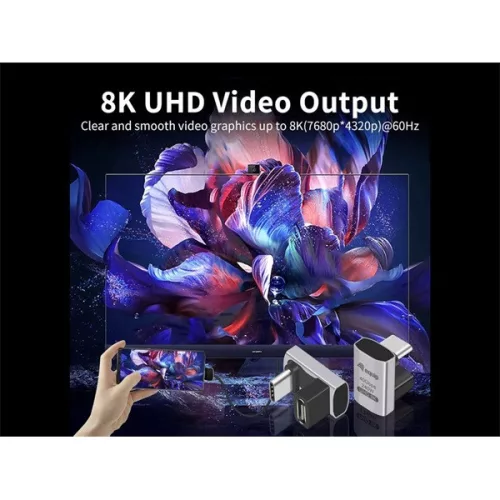 Equip Átalakító - 133477 (USB-C 4 -> USB-C 4 átalakító, apa/anya, fekete) 2db/csomag