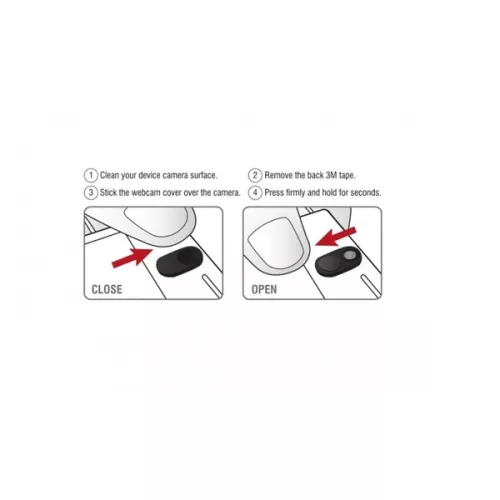 Delock webkamera lefedő - 20652  (laptophoz, tablethez és okostelefonokhoz)