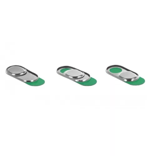 Delock webkamera lefedő - 20656  (laptophoz, tablethez és okostelefonokhoz, ezüst)