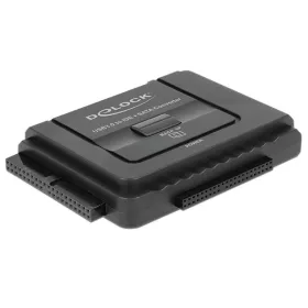   Delock HDD Dokkoló adapter - 61486 (2,5"-3,5"-5,25" Sata-IDE HDD > USB 3.0 csatlakozás; One click backup)