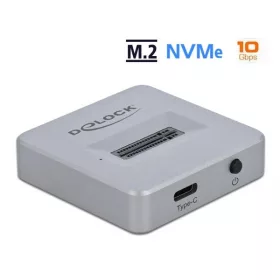   Delock 64000 M.2 dokkoló állomás - M.2 NVMe PCIe SSD-hez USB Type-C anya