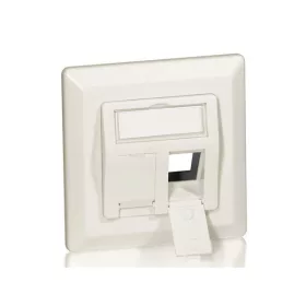   Equip Keystone Fali aljzat - 760303 (2 port, Cat6, UTP, fehér)