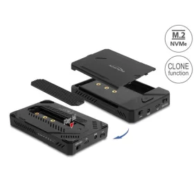   Delock HDD Ház - 42020 (USB Type-C ház 1 x M.2 NVMe SSD-hez)