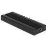 Delock HDD Ház - 42600 (M.2 NVME PCIe SSD(2280, 2260, 2242, 2230) -> USB 10Gbps (USB3.1 Gen2) USB Type-C anya)