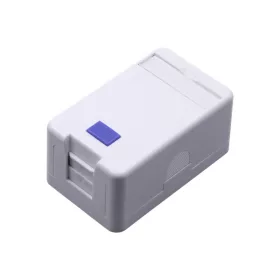   Walisec Keystone fali aljzat - FP-SB01-1 (1 port, Cat5e/Cat6/Cat6A, árnyékolatlan, fehér)