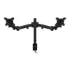 Endorfy Monitor Asztali konzol - Atlas Double (VESA, 13"-27", 2 monitor, forgatható, dönthető, Max.2x8kg, fekete)