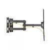 Equip TV Fali sarok konzol - 650328 (23"-55", Max.: 45kg, dönthető, forgatható, sarokba szerelhető, fekete)