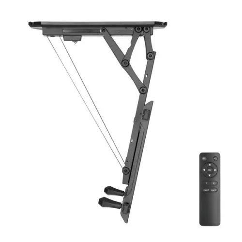 Equip TV Mennyezeti konzol - 650329 (32"-70", motoros, dönthető, Max.: 35kg, fekete)
